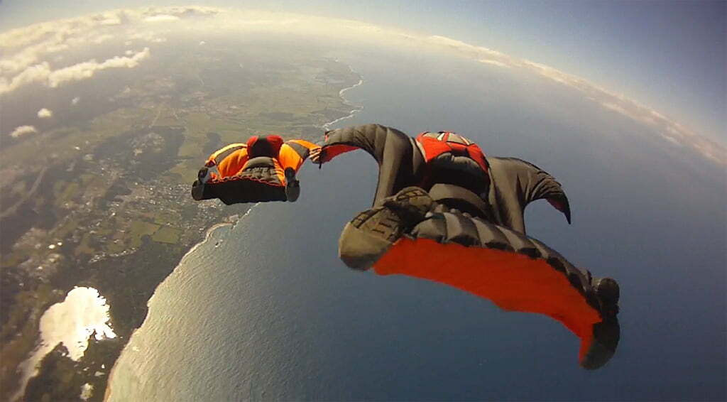 Wingsuit Base Jump